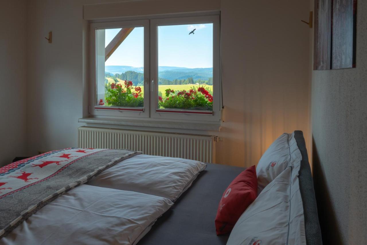Ferienwohnung Fuchsbau Im Eg Des Ferienhauses Falkenhoehe Oberweißbach Eksteriør bilde